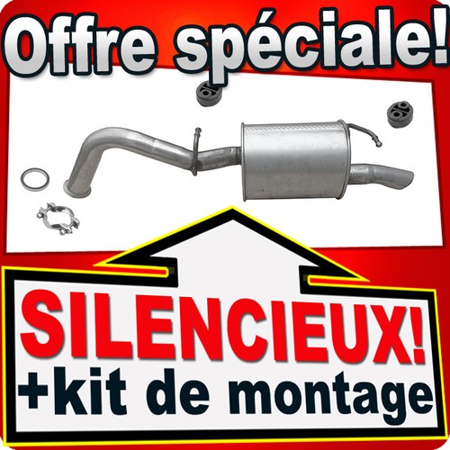 Silencieux arriere pour - silencieux,