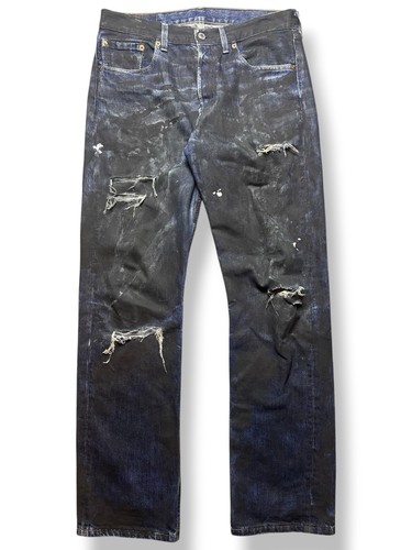 Levi 501 paint - paint, spill