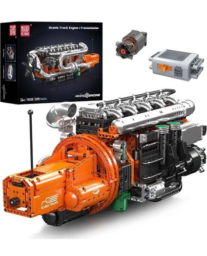 Mould king 10200 - king, engine