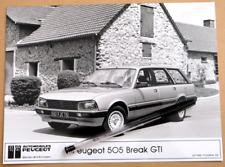 1986 PEUGEOT 505 BREAK GTI