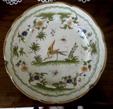Assiette ancienne reproduction