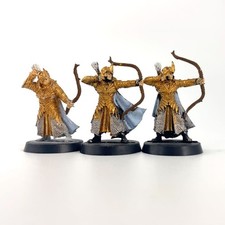 x3 Guerriers de Lothlorien Métal Warhammer SdA | P-00GVV