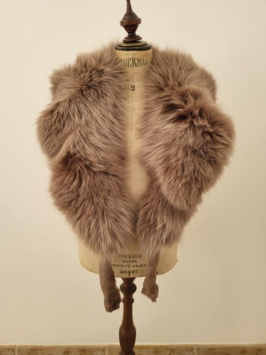 Col fourrure renard - fourrure,