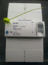 Disjoncteur de branchement 4 poles différentiel ITRON 500mA  30/60A instantané