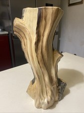 grand vase barbotine tronc