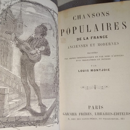 Chansons populaires la - de,