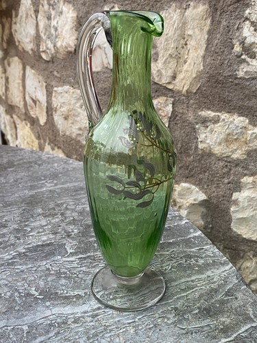 Carafe émaillée décor de - carafe, À