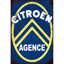 Plaque métal plate 30 x 40 cm