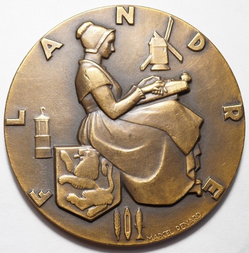Medaille paquebot flandre - medaille,