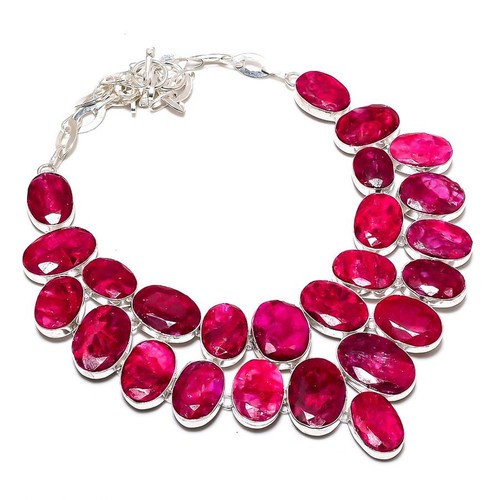 Collier bijou ovale argent