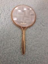 Miroir de sac en nacre et