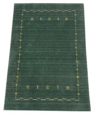 Gris tapis gabbeh laine - tapis,