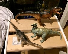 LOT DE 3 DINOSAURES Safari LTD  1992 1996 1998 SCHLEICH