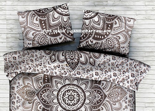 Housse coussin mandala - housse,