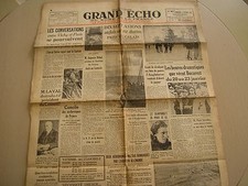 JOURNAL du 7 fevrier 1941,fronts combats,occupation,(j65,,