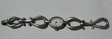 Ancienne montre en argent 800 "Flamor" poinçons "cygne" mécanique sterling watch