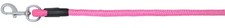 Longe d'attache NORTON - Clip rose, équitation