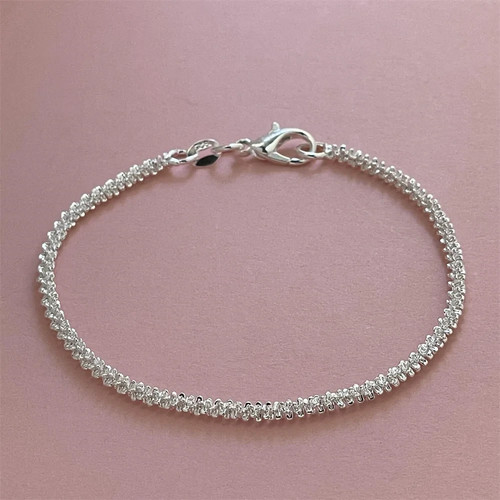 Bracelet tennis plaqué - 💎,