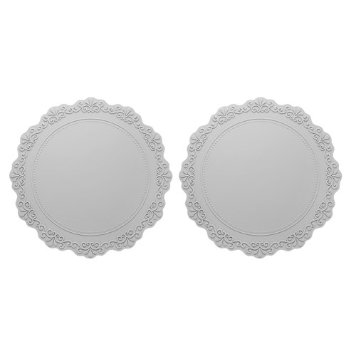 Set nappes rondes - rondes, en