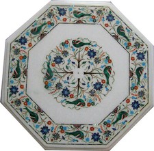 20 " Marbre Café Nappe