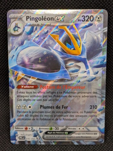 Carte pokemon pingoleon - carte, ex