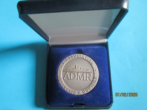 Man medaille argent - medaille, du