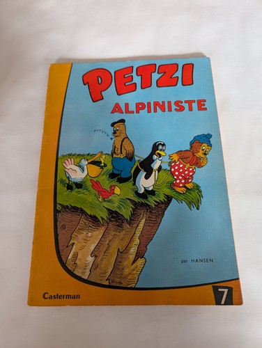 Petzi alpiniste 1960 hansen - alpiniste, 7