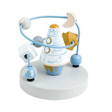 Boucle de Motricité Fusée | Jouet Éducatif dès 1 An | Jeu de Labyrinthe | Cub...