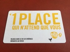 Telecarte carte cinema - telecarte,