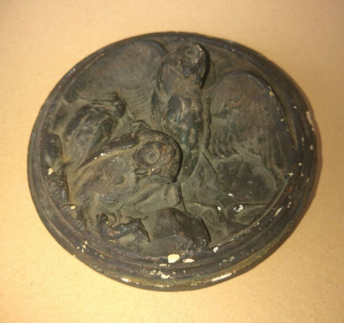 Sculpture ancienne plâtre - sculpture,