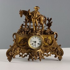 Pendule cheminée ancienne - cheminée,