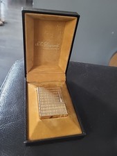 BRIQUET DUPONT PLAQUÉ OR