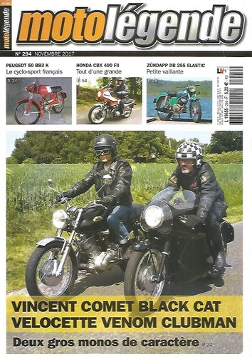 Moto legende 294 vincent - moto, n°294