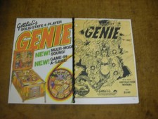 manuel de flipper Gottlieb: GENIE