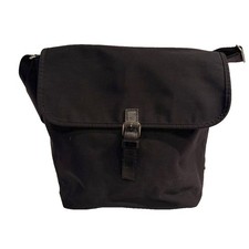 agnes b Black Canvas Shoulder