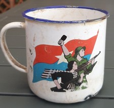 Tasse émaillée Mug VIET CONG