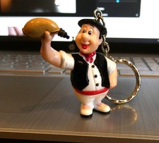 Porte clé Figurine Homme Gourde Beret Habit Pays Basque Fêtes Bayonne...