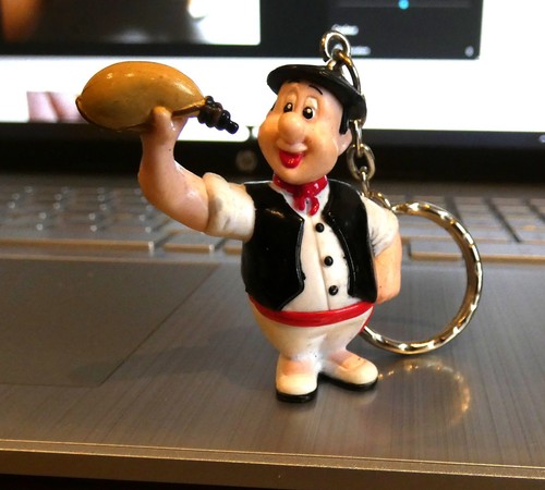 Porte clé figurine homme - porte,