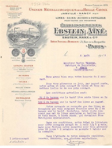 Facture.AM24168.Paris.1917.Ebs