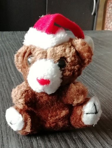 Peluche doudou ourson noël - doudou,