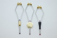 3x Porte-bobine, Titane, Tête