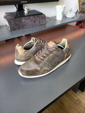 KAPPA marron en cuir chaussure 46 EU / 12 US homme et femme