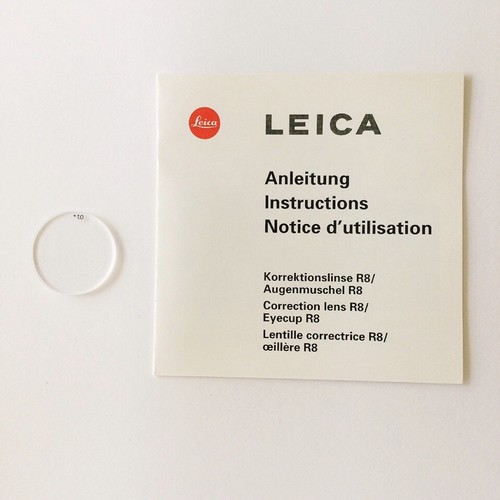 Oculaires correction leica - de,
