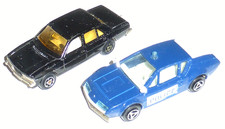 Lot MAJORETTE 200 238 PEUGEOT 604 264 ALPINE A310 POLICE 1/60 Model Cars VINTAGE