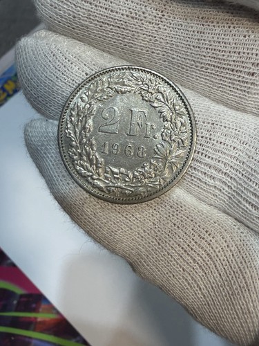 Francs suisse 1968 avec - francs,