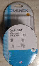 NEUF Câble VGA 5m Male / Male