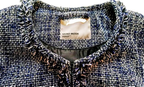 Veste longue tweed - veste, mi-longue