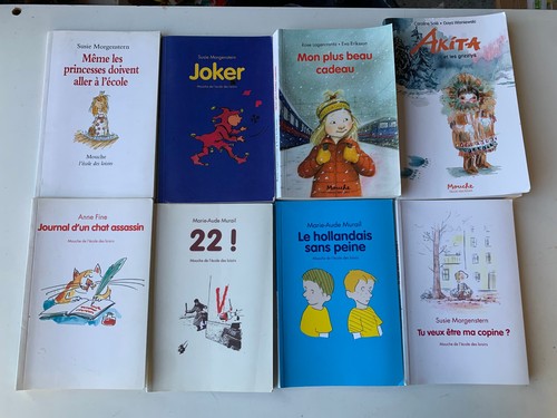 Lot livres série mouche - 8,
