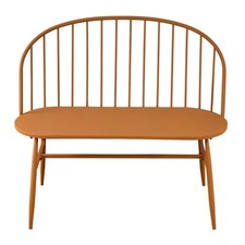 Banc de jardin fer rouille