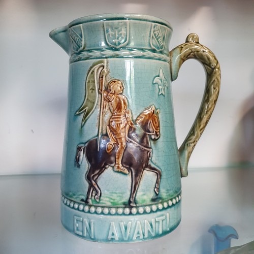 Pichet ancien barbotine jeanne - pichet,